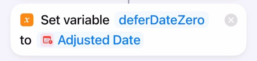 Set Variable