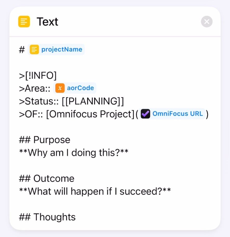 Text