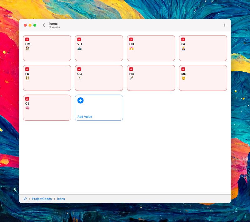 The Icon Dictionary