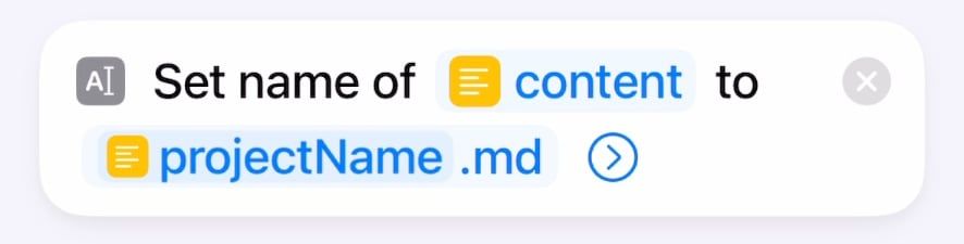 Set name