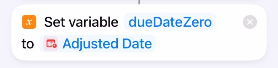 Set Variable